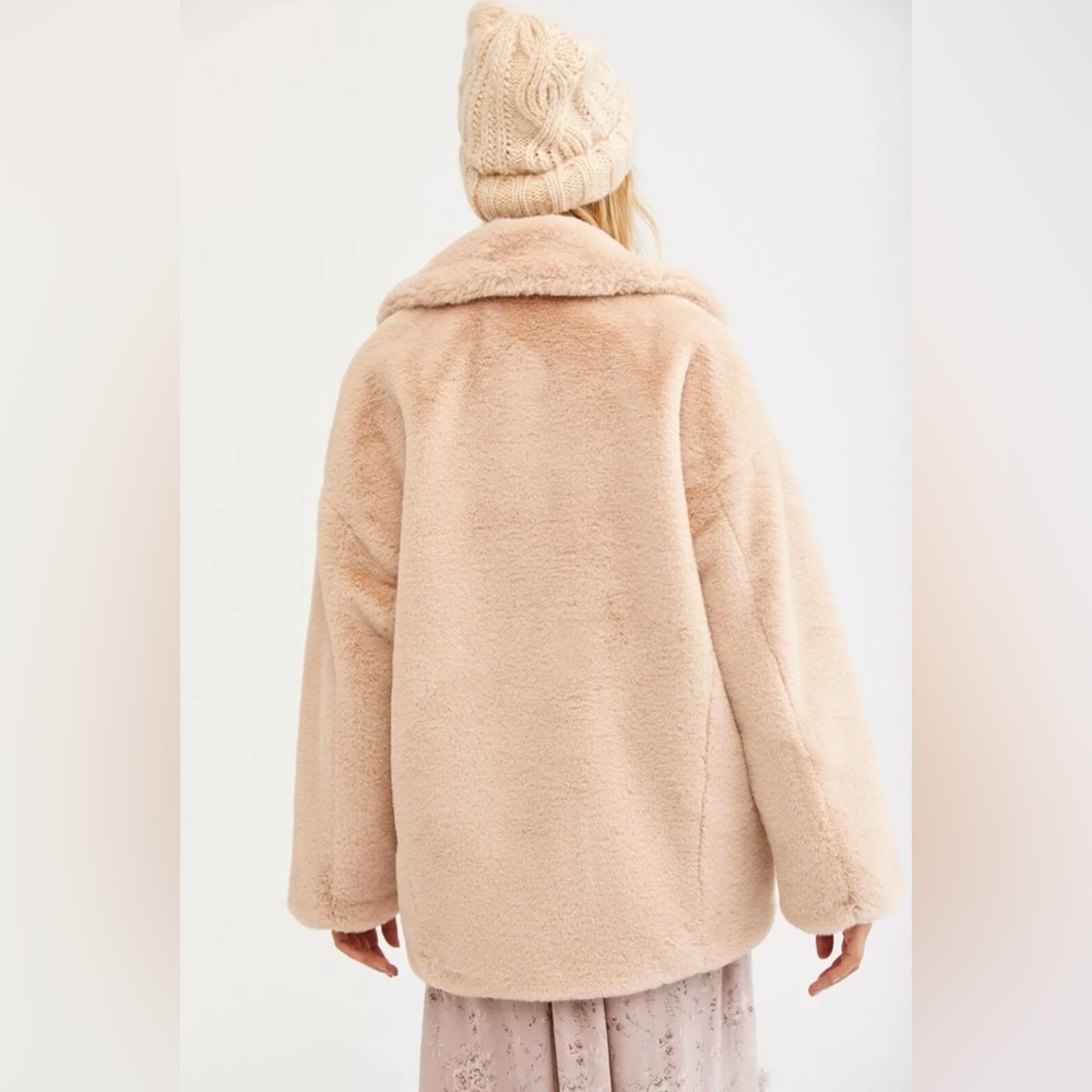 Free people faux fur jacket - Picture 9 of 13